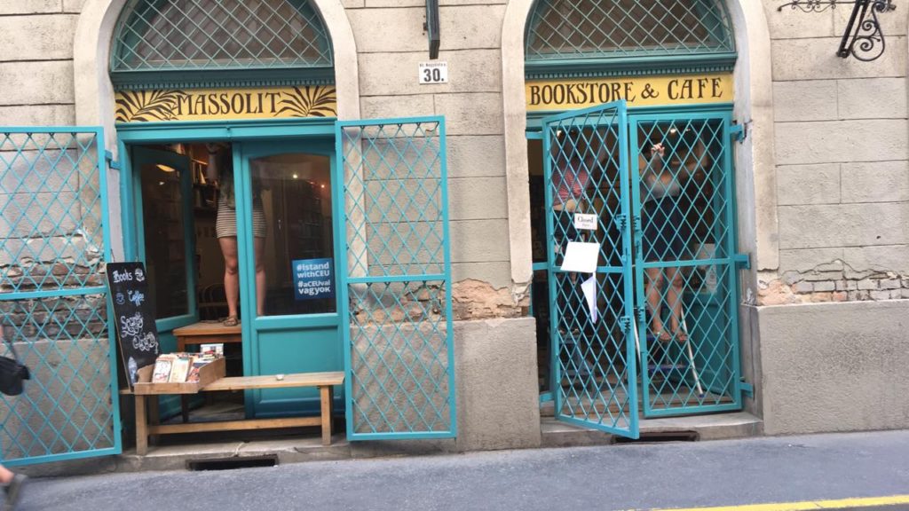 Massolit Books & Cafe Budapest Hungary