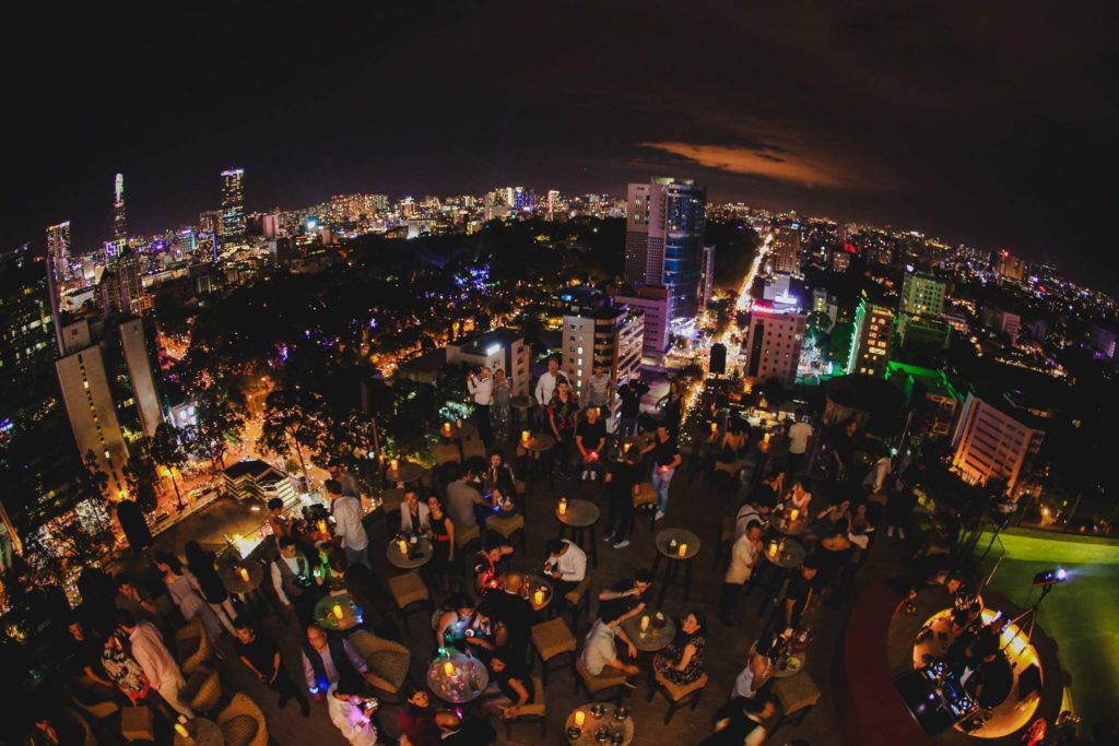 Social Club Rooftop Bar Saigon