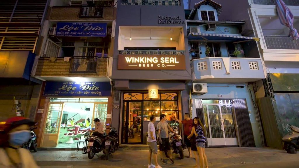 Winking Seal Beer Company Saigon