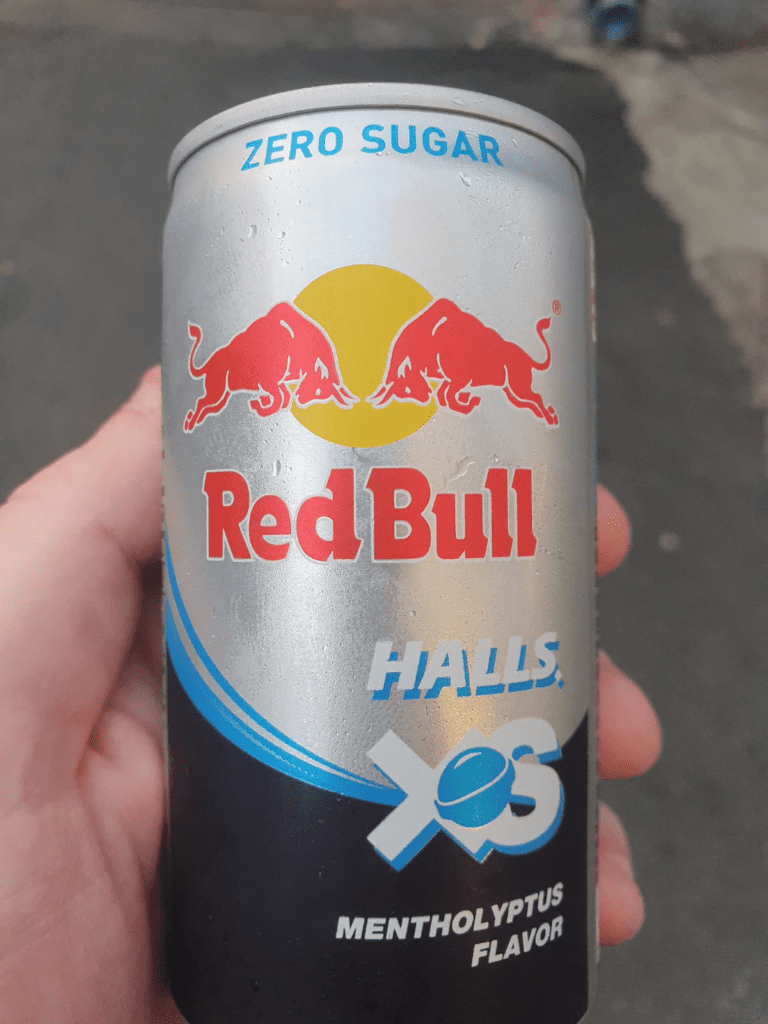 Mentholyptus Red Bull flavor in Bangkok