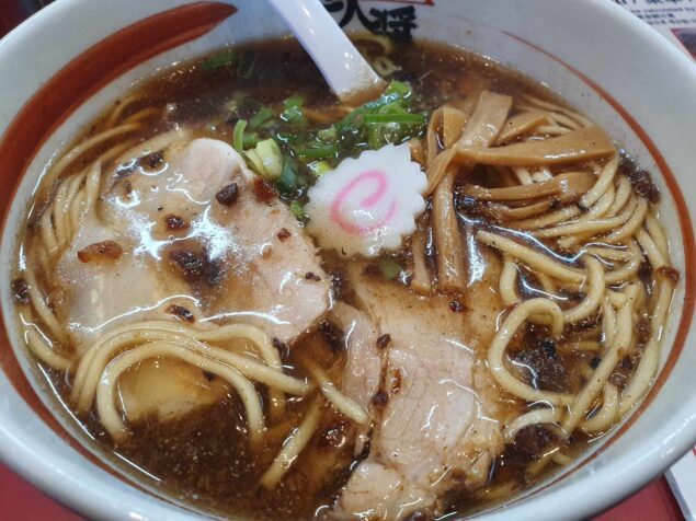 Ramen-shoyu Sodaisho bowl of shoyu ramen