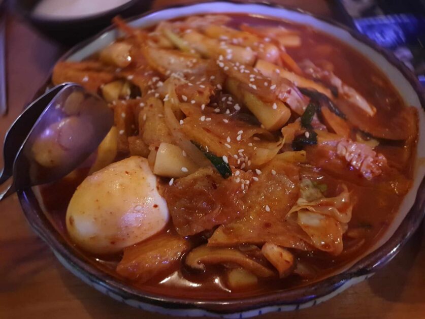 Maru & J48 korean stew