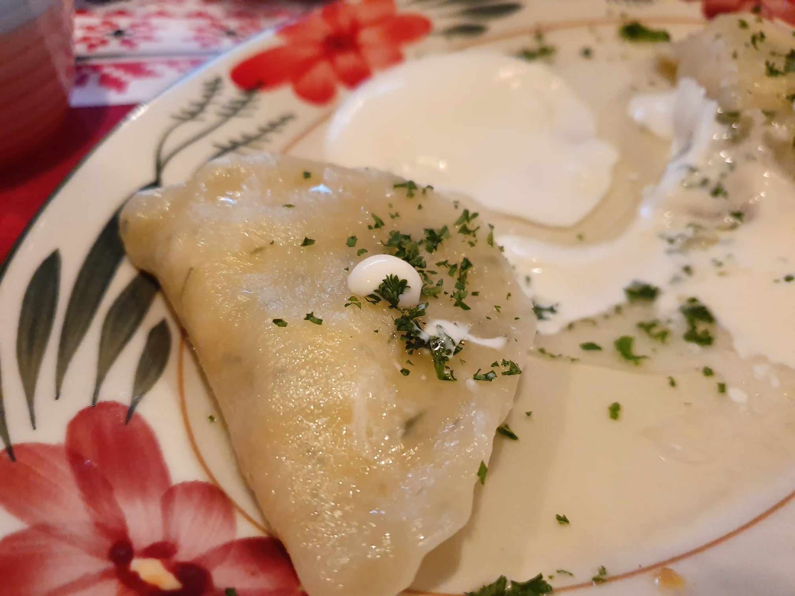 feta cheese and dill pierogies at Ivan the Kozak