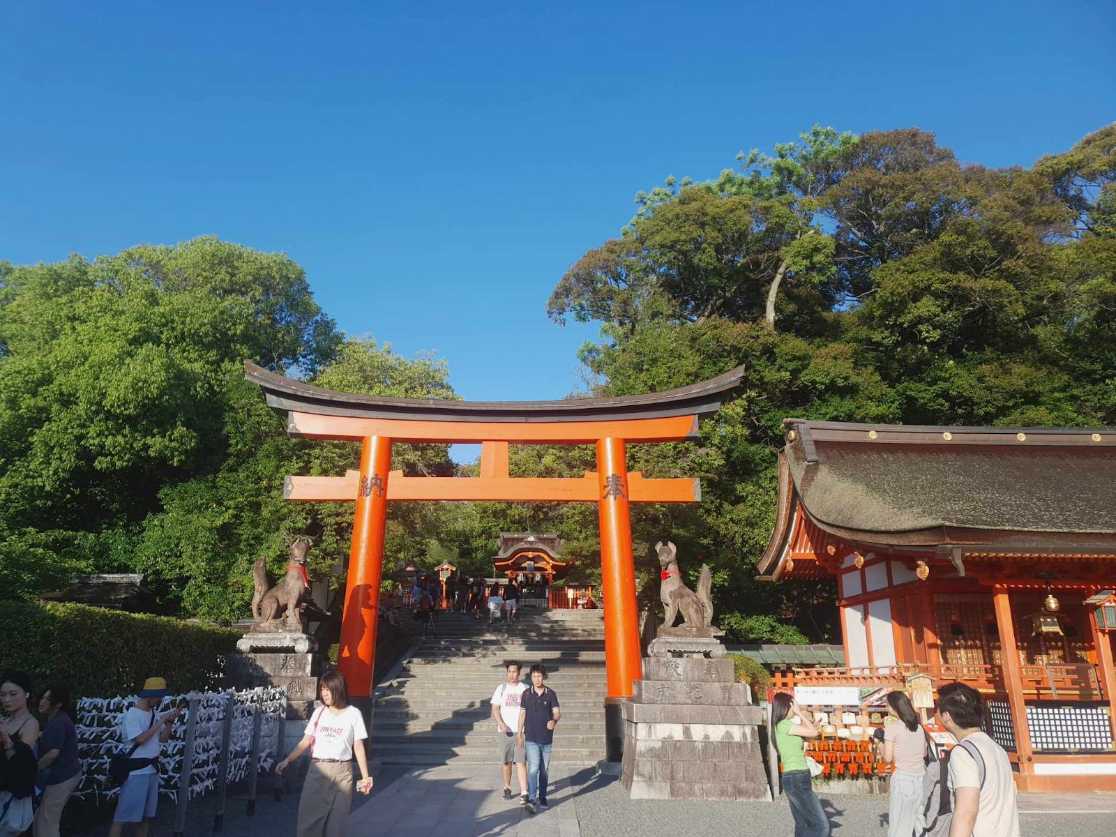 Fushimi Inari entrance to main shrine