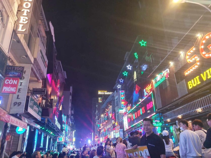 Bui Vien Walking Street in Ho Chi Minh City