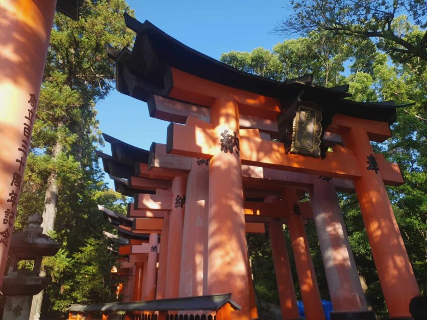 Large gates at Fushimi Inari