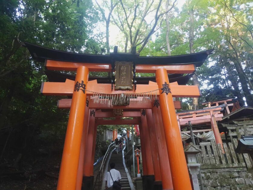larger torii gates at Fushimi Inari