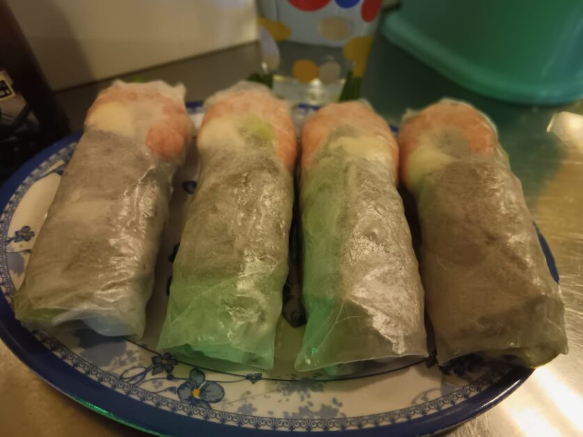 summer rolls at An Choi