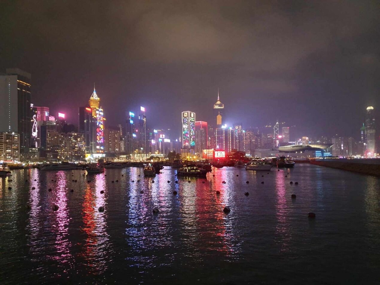 Hong Kong skyline from Tin hau