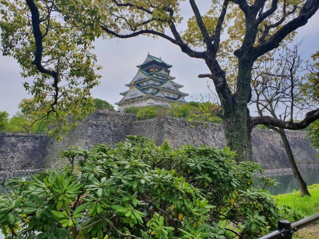 Osaka Castle during the day
