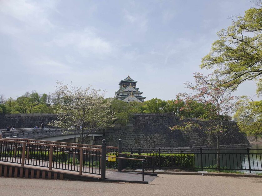 Osaka Castle and moat