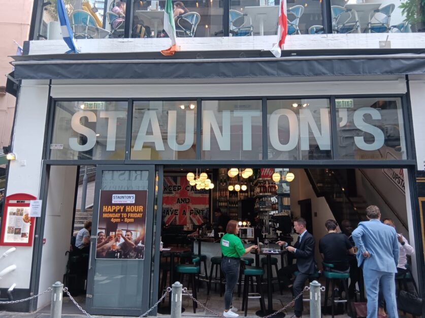 Staunton's bar Hong Kong