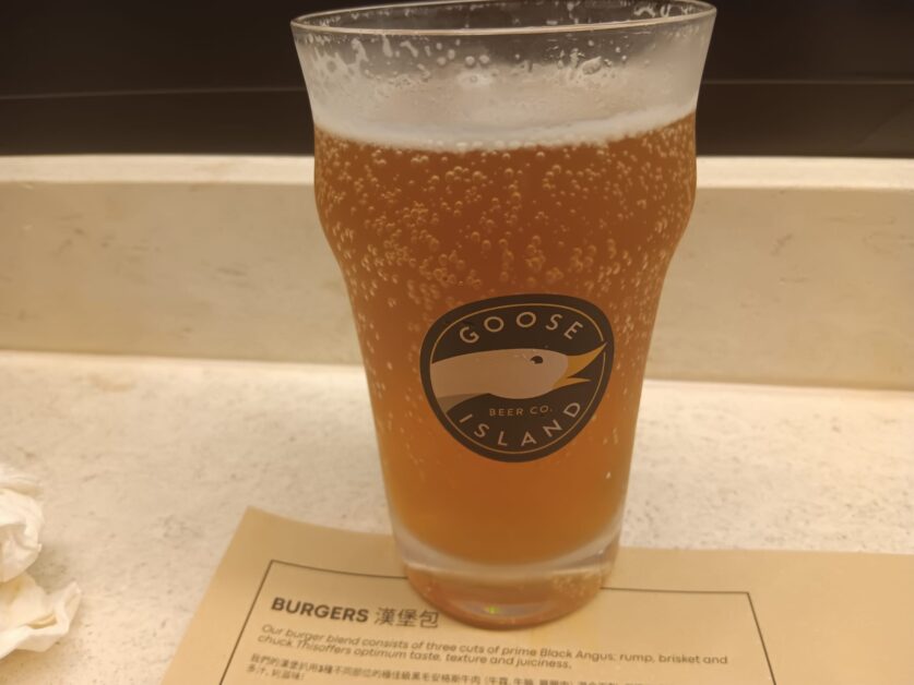 Goose Island IPA draft beer