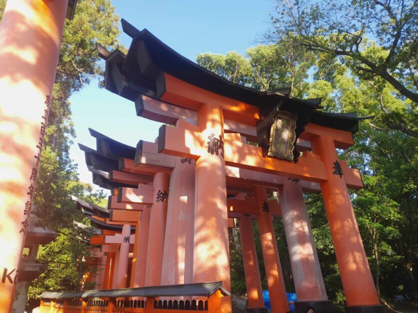 Fushimi Inari at sunset