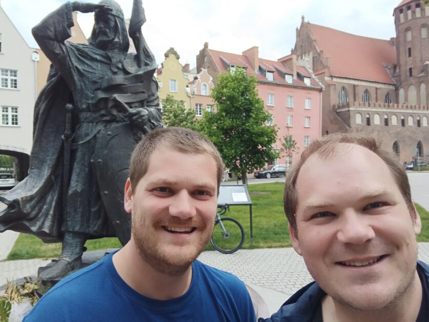 Big Body and brother in Gdańsk