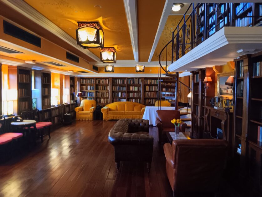 The China Club library