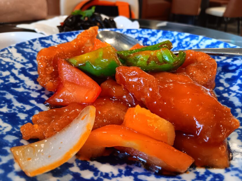 sweet and sour fish at Paradise Dynasty