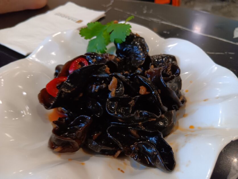 black fungus salad at Paradise Dynasty