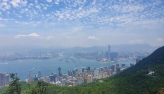 view of Victoria Harbour from High West