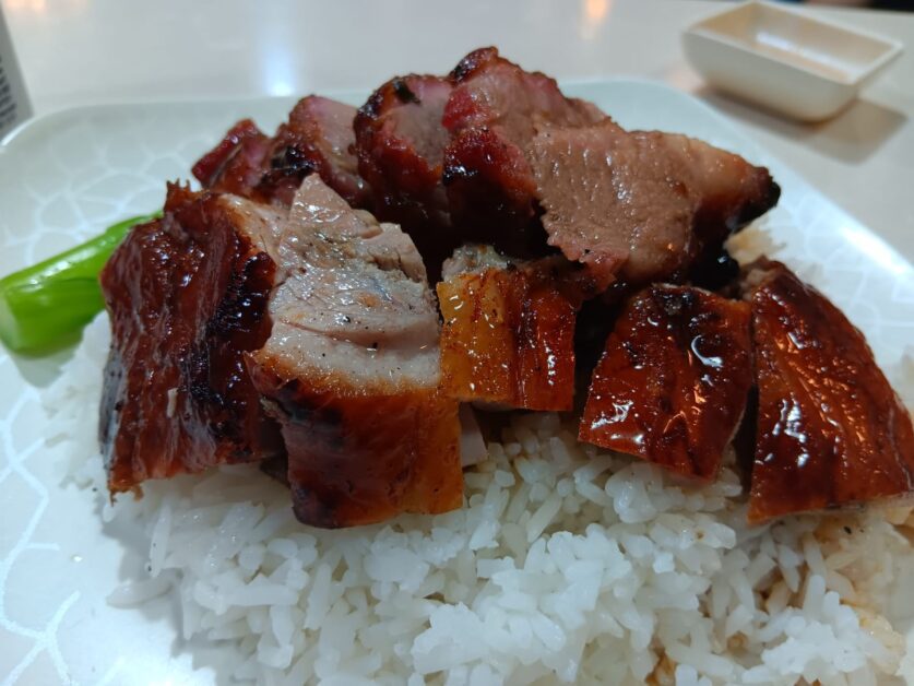 Dragon State Kitchen char siu and roasted goose combo