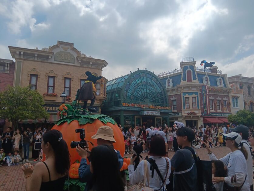 Halloween Parade on Main Street Hong Kong Disneyland