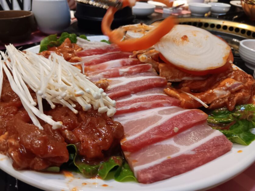 meat platter at Jin Luo Bao