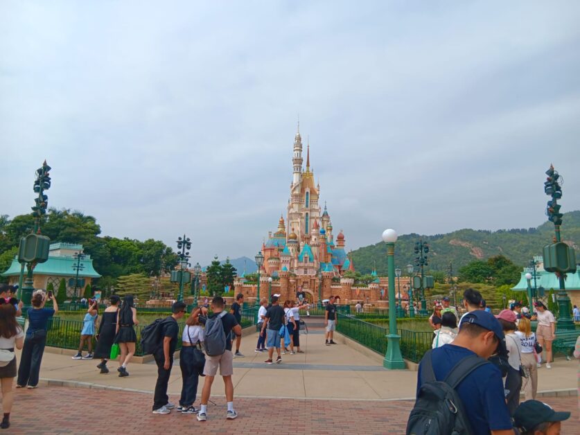 Sleeping Beauty Castle Hong Kong Disneyland