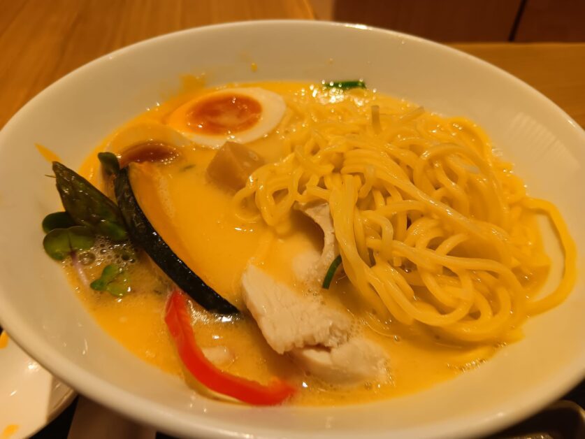 Ginza Kagari Narita special ramen close-up