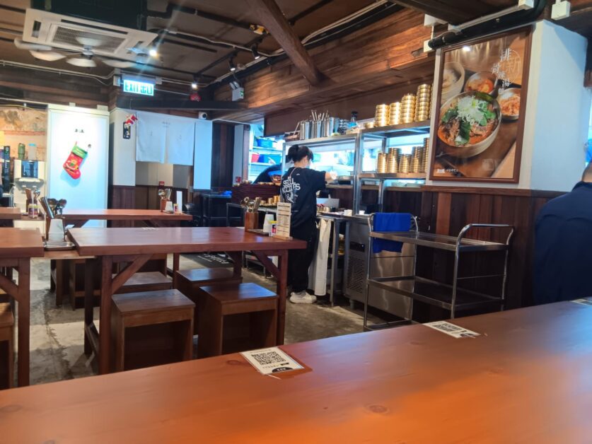 Seoul Noodles dining area