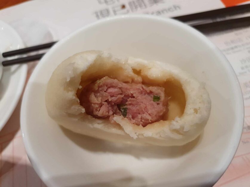 steamed pork bun Din Tai Fung