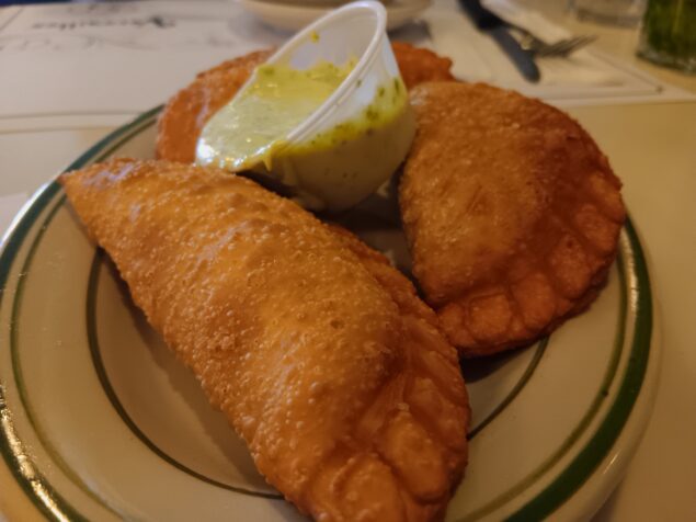 empanadas at Versailles
