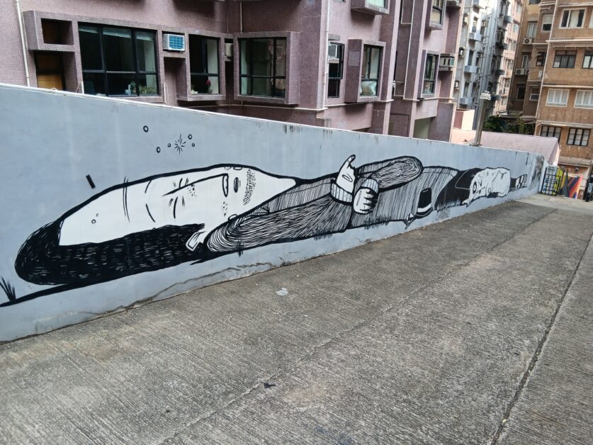 wall art in Sheung Wan