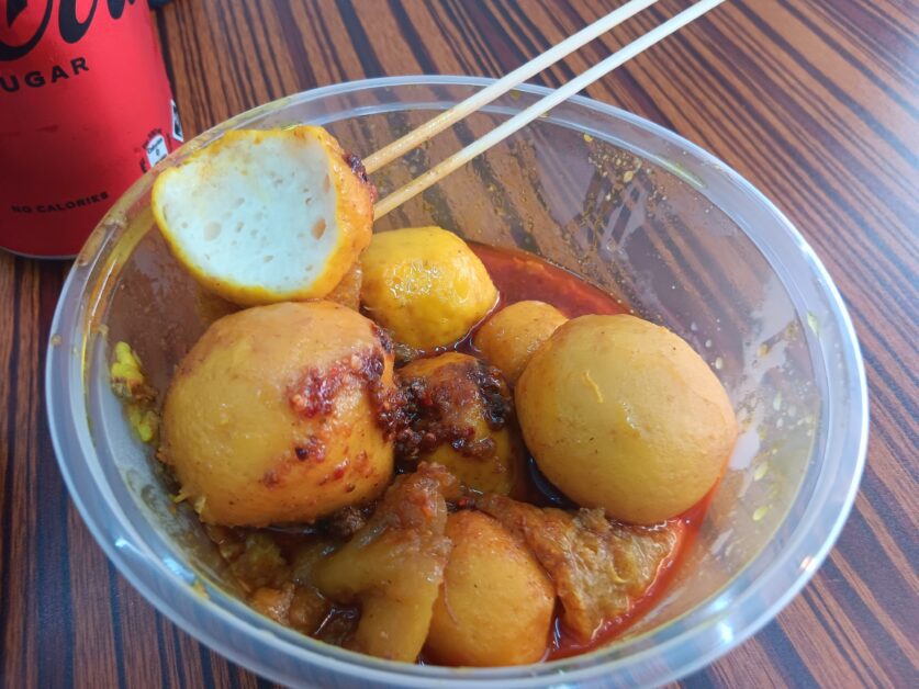 curry fish balls 