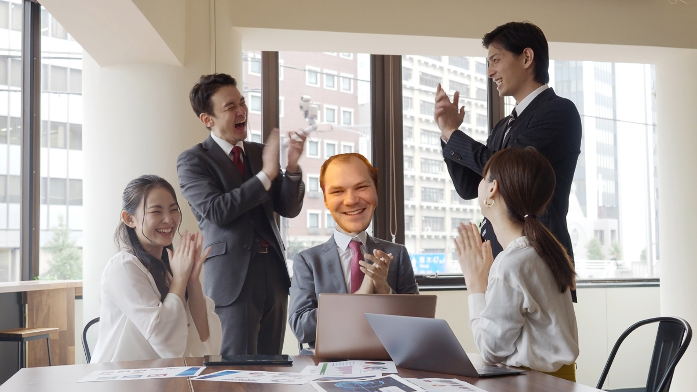 Big Body Japanese salaryman